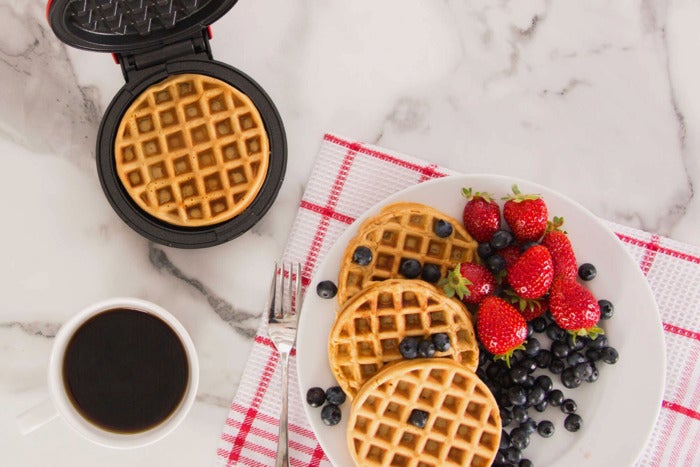 Dash Mini Waffle Maker.